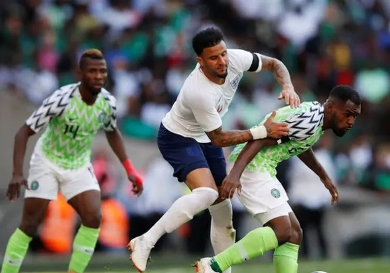 Diễn biến chính của trận giao hữu giữa Anh và Nigeria