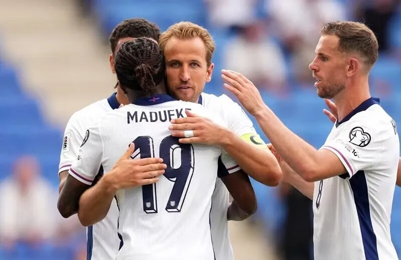 Harry Kane mang về chiến thắng cho đội tuyển Anh
