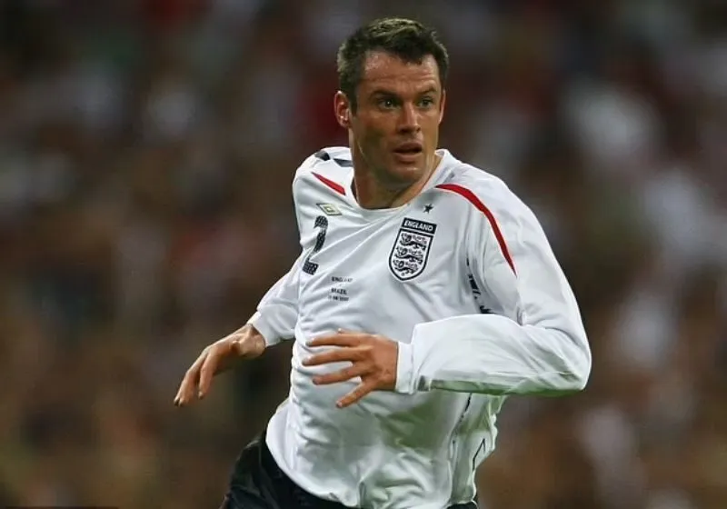 Sự nghiệp quốc tế của Jamie Carragher với đội tuyển Anh
