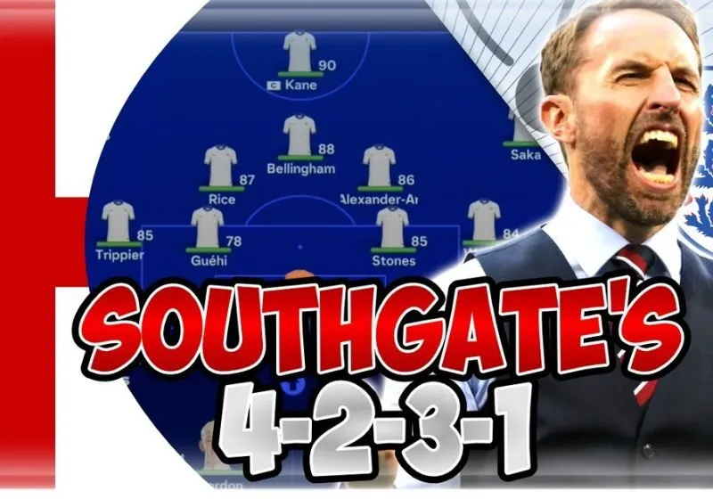 HLV Gareth Southgate đã đưa đội tuyển Anh đã thoát khỏi lối chơi đơn điệu